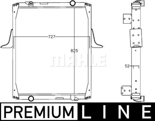 Wilmink Group WG2182462 - Radiators, Motora dzesēšanas sistēma ps1.lv