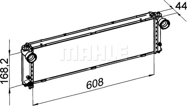 Wilmink Group WG2182584 - Radiators, Motora dzesēšanas sistēma ps1.lv