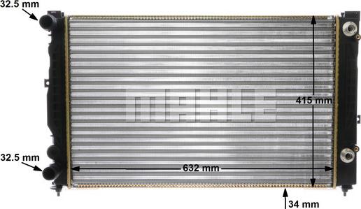 Wilmink Group WG2182528 - Radiators, Motora dzesēšanas sistēma ps1.lv