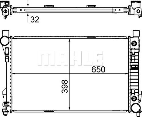 Wilmink Group WG2182661 - Radiators, Motora dzesēšanas sistēma ps1.lv