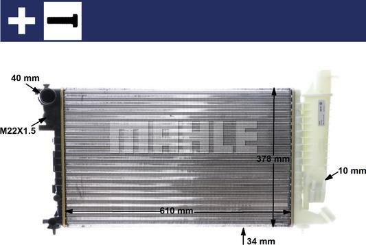 Wilmink Group WG2182814 - Radiators, Motora dzesēšanas sistēma ps1.lv