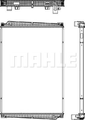 Wilmink Group WG2182388 - Radiators, Motora dzesēšanas sistēma ps1.lv