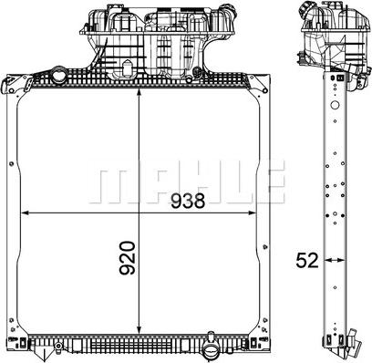 Wilmink Group WG2182260 - Radiators, Motora dzesēšanas sistēma ps1.lv