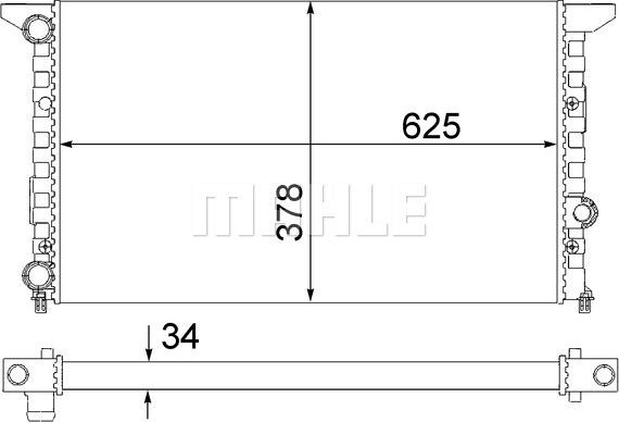 Wilmink Group WG2182270 - Radiators, Motora dzesēšanas sistēma ps1.lv