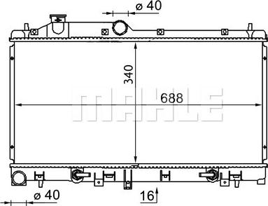 Wilmink Group WG2182761 - Radiators, Motora dzesēšanas sistēma ps1.lv