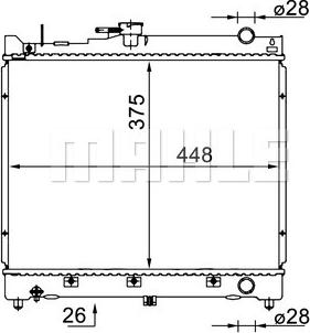 Wilmink Group WG2182762 - Radiators, Motora dzesēšanas sistēma ps1.lv