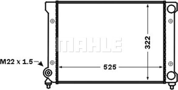 Wilmink Group WG2182719 - Radiators, Motora dzesēšanas sistēma ps1.lv