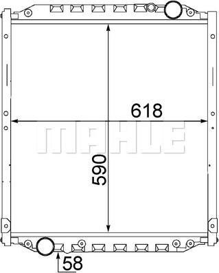 Wilmink Group WG2182739 - Radiators, Motora dzesēšanas sistēma ps1.lv