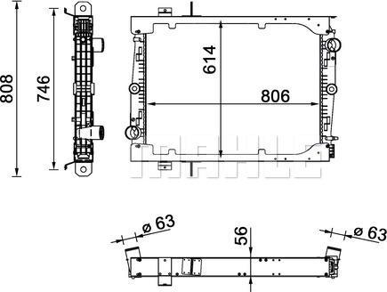 Wilmink Group WG2182734 - Radiators, Motora dzesēšanas sistēma ps1.lv