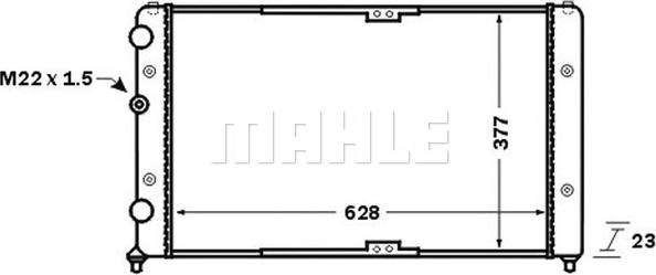 Wilmink Group WG2182722 - Radiators, Motora dzesēšanas sistēma ps1.lv