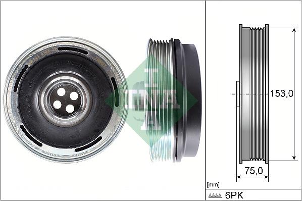 Wilmink Group WG2136894 - Piedziņas skriemelis, Kloķvārpsta ps1.lv