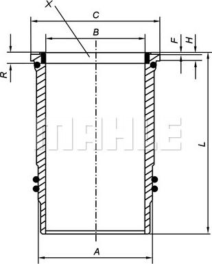 Wilmink Group WG2179700 - Cilindra čaula ps1.lv