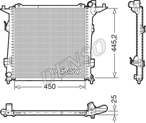 Wilmink Group WG2170201 - Radiators, Motora dzesēšanas sistēma ps1.lv