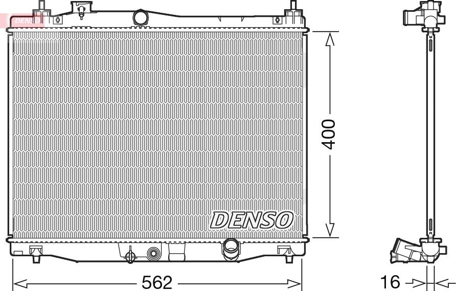 Wilmink Group WG2339239 - Radiators, Motora dzesēšanas sistēma ps1.lv