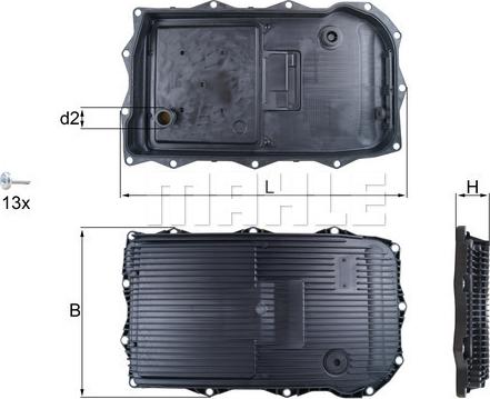 Wilmink Group WG2325898 - Eļļas vācele, Automātiskā pārnesumkārba ps1.lv