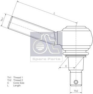 Wilmink Group WG2322861 - Stūres šķērsstiepņa uzgalis ps1.lv