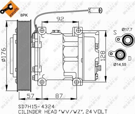 Wilmink Group WG2260593 - Kompresors, Gaisa kond. sistēma ps1.lv