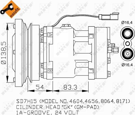 Wilmink Group WG2260566 - Kompresors, Gaisa kond. sistēma ps1.lv