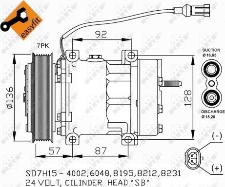 Wilmink Group WG2260575 - Kompresors, Gaisa kond. sistēma ps1.lv