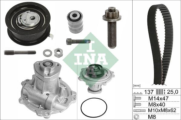 Wilmink Group WG2263973 - Ūdenssūknis + Zobsiksnas komplekts ps1.lv