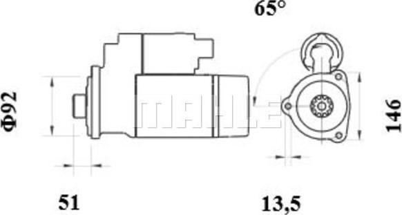 Wilmink Group WG2203454 - Starteris ps1.lv