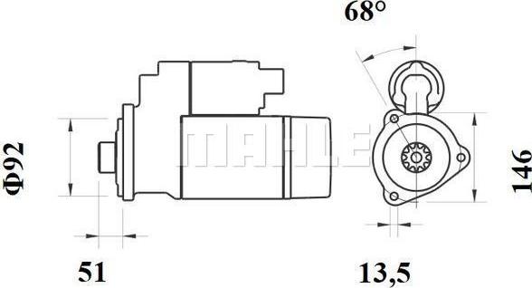 Wilmink Group WG2203433 - Starteris ps1.lv