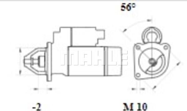 Wilmink Group WG2203425 - Starteris ps1.lv