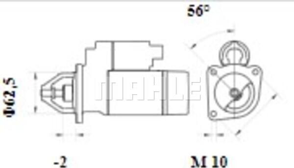 Wilmink Group WG2203420 - Starteris ps1.lv