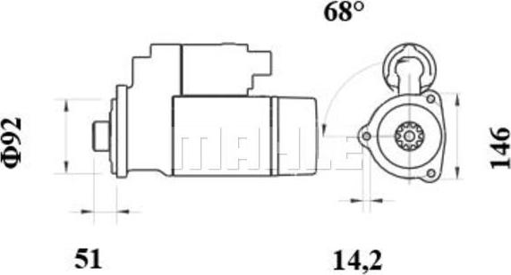 Wilmink Group WG2203389 - Starteris ps1.lv