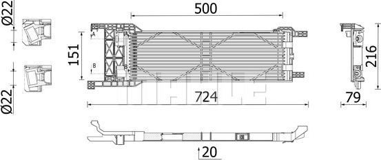 Wilmink Group WG2224708 - Eļļas radiators, Automātiskā pārnesumkārba ps1.lv