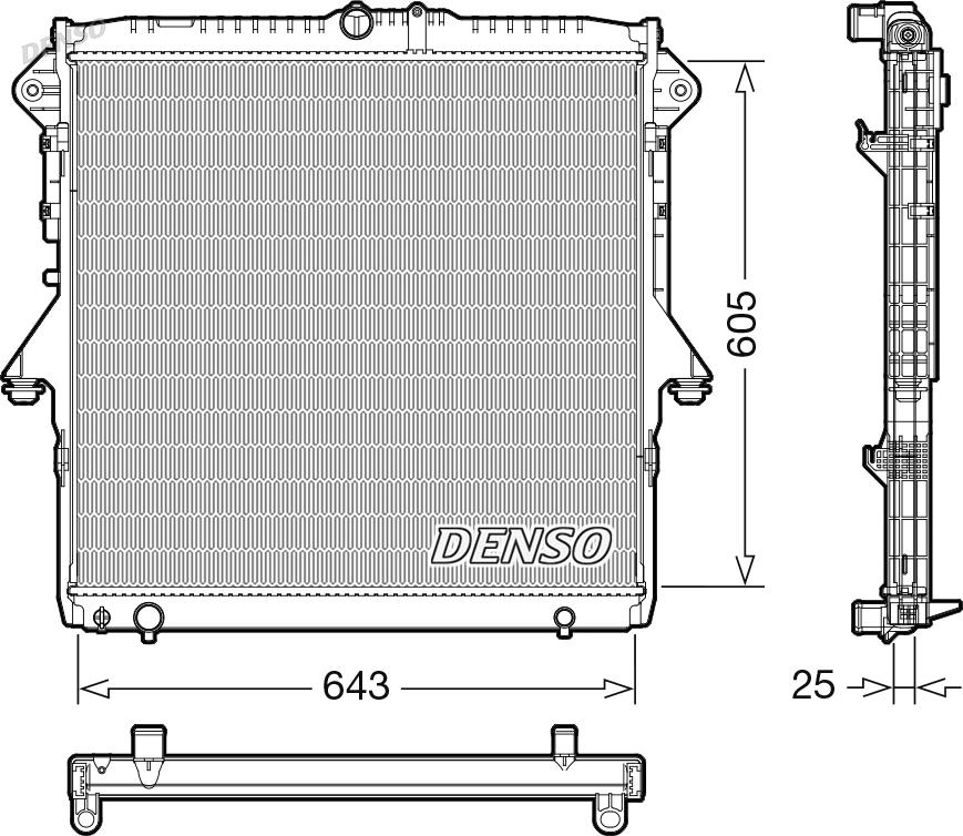 Wilmink Group WG2270642 - Radiators, Motora dzesēšanas sistēma ps1.lv