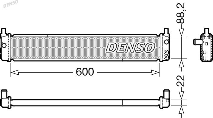 Wilmink Group WG2270689 - Radiators, Motora dzesēšanas sistēma ps1.lv