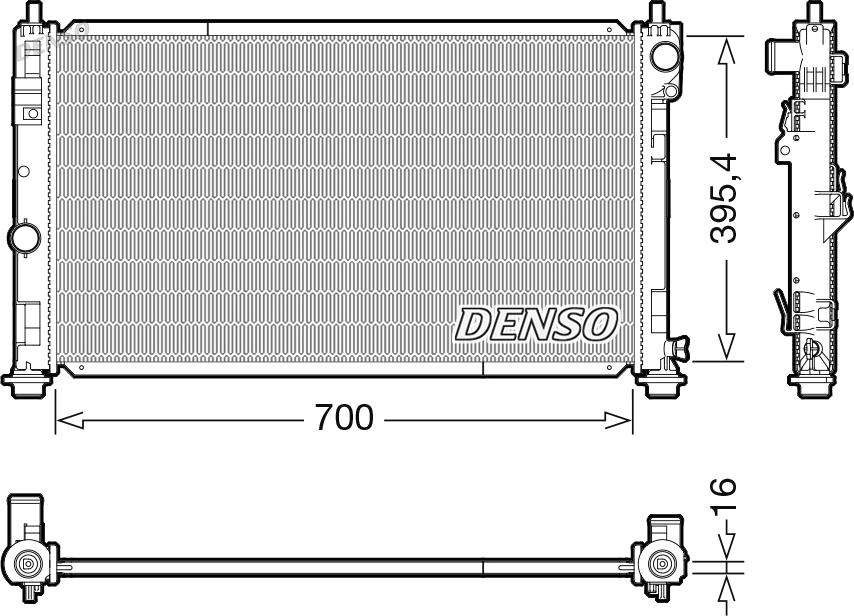 Wilmink Group WG2270637 - Radiators, Motora dzesēšanas sistēma ps1.lv