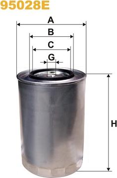 WIX Filters 95028E - Degvielas filtrs ps1.lv