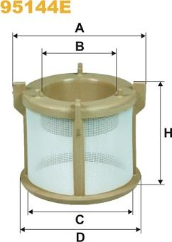 WIX Filters 95144E - Degvielas filtrs ps1.lv