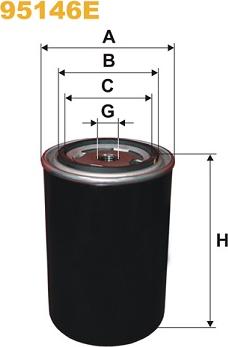 WIX Filters 95146E - Degvielas filtrs ps1.lv