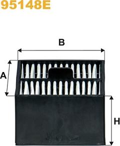 WIX Filters 95148E - Degvielas filtrs ps1.lv