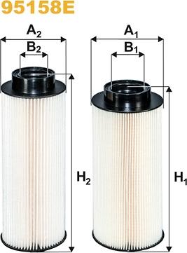 WIX Filters 95158E - Degvielas filtrs ps1.lv