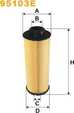 WIX Filters 95103E - Degvielas filtrs ps1.lv