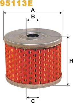 WIX Filters 95113E - Degvielas filtrs ps1.lv