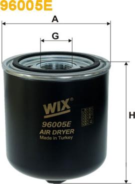 WIX Filters 96005E - Gaisa sausinātāja patrona, Gaisa kompresors ps1.lv