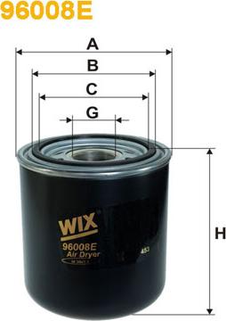 WIX Filters 96008E - Gaisa sausinātāja patrona, Gaisa kompresors ps1.lv