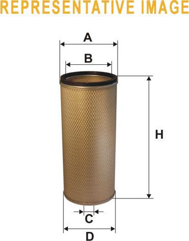 WIX Filters 93012E - Gaisa filtrs ps1.lv