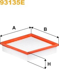 WIX Filters 93135E - Filtrs, Salona telpas gaiss ps1.lv