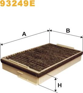 WIX Filters 93249E - Filtrs, Salona telpas gaiss ps1.lv