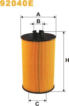 WIX Filters 92040E - Eļļas filtrs ps1.lv