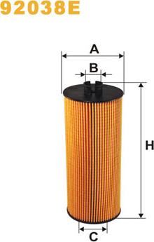 WIX Filters 92038E - Eļļas filtrs ps1.lv