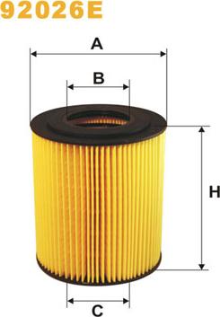 WIX Filters 92026E - Eļļas filtrs ps1.lv