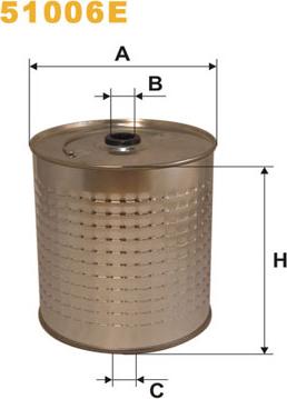 WIX Filters 51006E - Eļļas filtrs ps1.lv