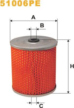 WIX Filters 51006PE - Eļļas filtrs ps1.lv